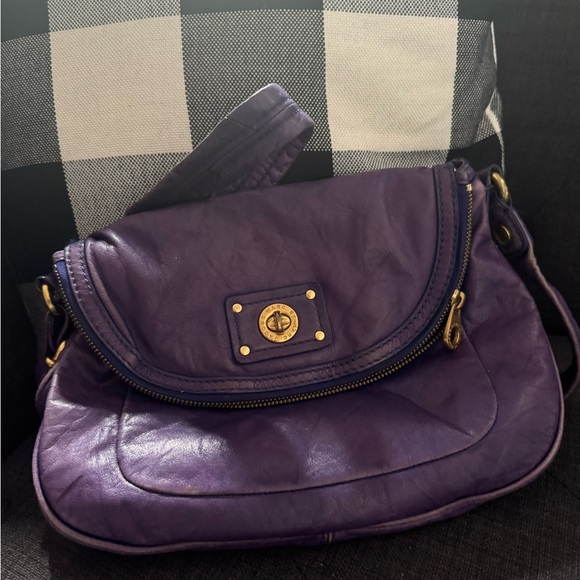 Marc Jacobs Deep Purple Crossbody Bag - Picture 1 of 11
